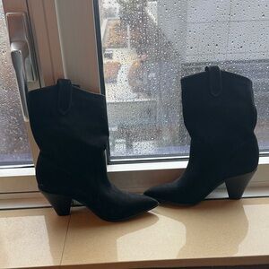 SCHUTZ Black Heeled Boots